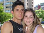 Douglas Pornoff e Sabrina Vaz