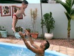 Na foto, eu