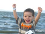 Meu filho Fernando na Beira-Mar dia 31      