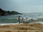 Primeiro dia do ano na praia com os amigos! Nada melhor