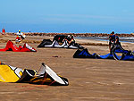 Kitesurf no Cassino, litoral sul do Rio Grande do Sul