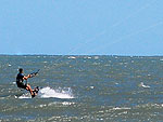 Kitesurf no Cassino, litoral sul do Rio Grande do Sul