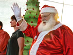 Gugu Streit comandou a festa, juntamente com Papai Noel, e a presena de Tarcila Crusius, filha da Governadora do Estado