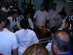 Os passageiros com ferimentos mais leves foram conduzidos at o hospital de Canguu, a 50 quilmetros do local