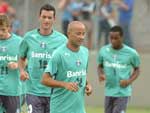 Autor de gol no ltimo jogo-treino, Alex Mineiro (foto)  esperana de gols da torcida tricolor na temporada 2009