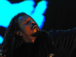A entrega do vocalista do Rappa � vis�vel