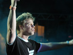 O DJ Ferry Corsten encerrou o primeiro dia do Planeta SC