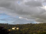 Vista da minha sacadam, cu e nuvens