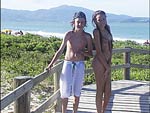 Um belo dia de sol maravilhoso em Jurer. Meu filho Lucas e minha sobrinha Jacqueline, duas razes do meu viver. Amo demais