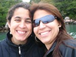 Uma Paulista em Floripa, fica assim com cara de Tolinha... Te amo JuSP 