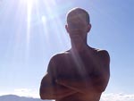 Um lindo dia de sol em Floripa, meu amor de minha vida. O marido