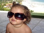 Maria Eduarda curtindo o sol da Praia da Solido!!!