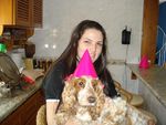 Marianne comemorando seu aniver