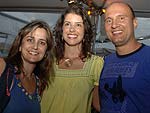 Fernanda e Fabricio Pozzebon e Lu Sporleder