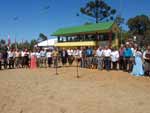 Abertura do rodeio no Parque de Rodeios