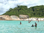 A beleza ainda intocada da Ilha do Campeche fascina a internauta Lcia Helena Gomes