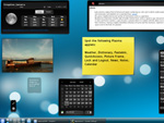 Em sua nova versso, o KDE ganhou vrios Widgets para o desktop