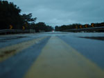 Pontes em rodovias no sul do Rio Grande do Sul esto encobertas pela gua. Na foto, o alagamento na BR-116, km 491.