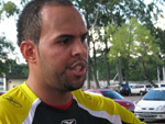 Alecsandro foi muito elogiado por Carraveta, que destacou o fato do jogador no ter tido pr-temporada