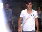 E mais uma novela do Grmio acabou: o atacante Herrera desembarcou na madrugada desta sexta-feira, no aeroporto Salgado Filho