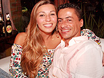 Renata Dittrich e Adriano Rosa no perderam a balada de quinta
