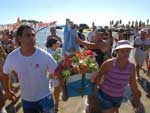 Procisso martima homenageia Nossa Senhora dos Navegantes em Barra Velha