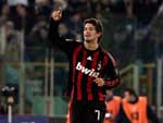 Lazio 0x3 Milan – Os brasileiros Alexandre Pato (foto) e Kak marcaram dois dos trs gols na vitria do Milan