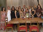 LITORAL ESPANHOL (da esquerda para a direita): Fernanda Dallarosa, Gretta Wenzel, Michele Moncks, Bruna Sousa, Cristiane Aguinaga, Grasiela Biazus, Fischel B�ril (diretor de desenvolvimento da B�ril Produtos Imobili�rios), Luciana Bonamigo, Jaime B�ril (diretor comercial da B�ril Produtos Imobili�rios), Anelise P�cora, Carlos Lemos e Simone Brasil
