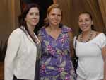 LOUNGE ITAPEMA FM (da esquerda para a direita): Eleone Prestes (editora de Casa&Cia), Clarissa Haas e R� Godinho
