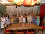 ILHAS GREGAS (da esquerda para a direita): Viviane Yugueros, Priscila Dietze, Greice Albuquerque, Danielle Garros, Maira Maciel, Jos� Pedro Maciel, Chris Padilha, Ana Pellegrini, S�vio Brum Leal, Jayme Keunecke, Rosane Dulinski e Karen Alves