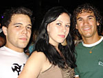 Bruno Marques, Lara Vizzotto e Leonardo Silva