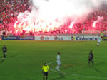 A torcida do Brasil-Pe fez muita festa durante toda a partida
