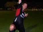 Homenagem ao dolo xavante Cludio Milar, que sempre que marcava com gol comemorava imitando o ndio smbolo do Brasil-Pe