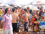 Pblico compareceu no day club do Villa Stage