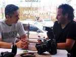 O fotgrafo Marcelo Martins d dicas de fotografia para veranista durante oficina