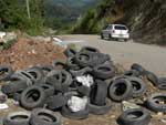 A agresso  natureza  percebida tanto por quem passa a p ou de carro pela via