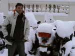 &quot;Muita neve nas ruas de Londres&quot;