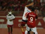Inter no se abalou com o gol logo no incio e pressionou o time de Canoas