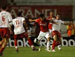 Time da Ulbra marca forte o adversrio