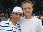 David Affonso e Gabriel Thiel