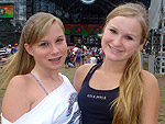 Maria Luiza Schwengder e Carolina Marchiori