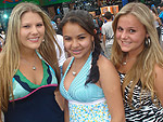 Jordana Tomazzoni, Denise Brito e Bruna Favero