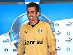 O novo uniforme para goleiros