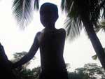 A vida no campo na vila Klowimari Khalashi, em Khulna, Bangladesh