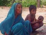 A vida no campo na vila Klowimari Khalashi, em Khulna, Bangladesh