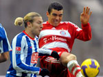 Hertha Berlim 2x1 Bayern Munique – Pelo Campeonato Alemo, o Bayern do zagueiro Lcio (foto) perdeu para o Hertha Berlim por dois a zero e segue na terceira posio da Bundesliga, com 38 pontos