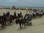 Participam da Cavalgada cavalarianos de todo o Rio Grande do Sul