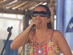 A cantora Fernanda Porto