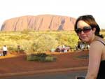 &quot;Uluru - Parque Nacional Kata Tjuta  um lugar nico. A troca de cor ao amanhecer e ao entardecer  incrvel unidos a cultura aborgene&quot;