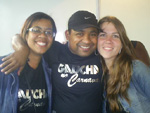 Thais Silveira, Jlio Ferreira e Alice Schreiner